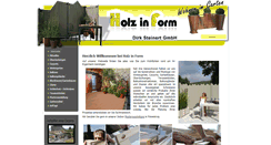 Desktop Screenshot of holzinform-steinert.de
